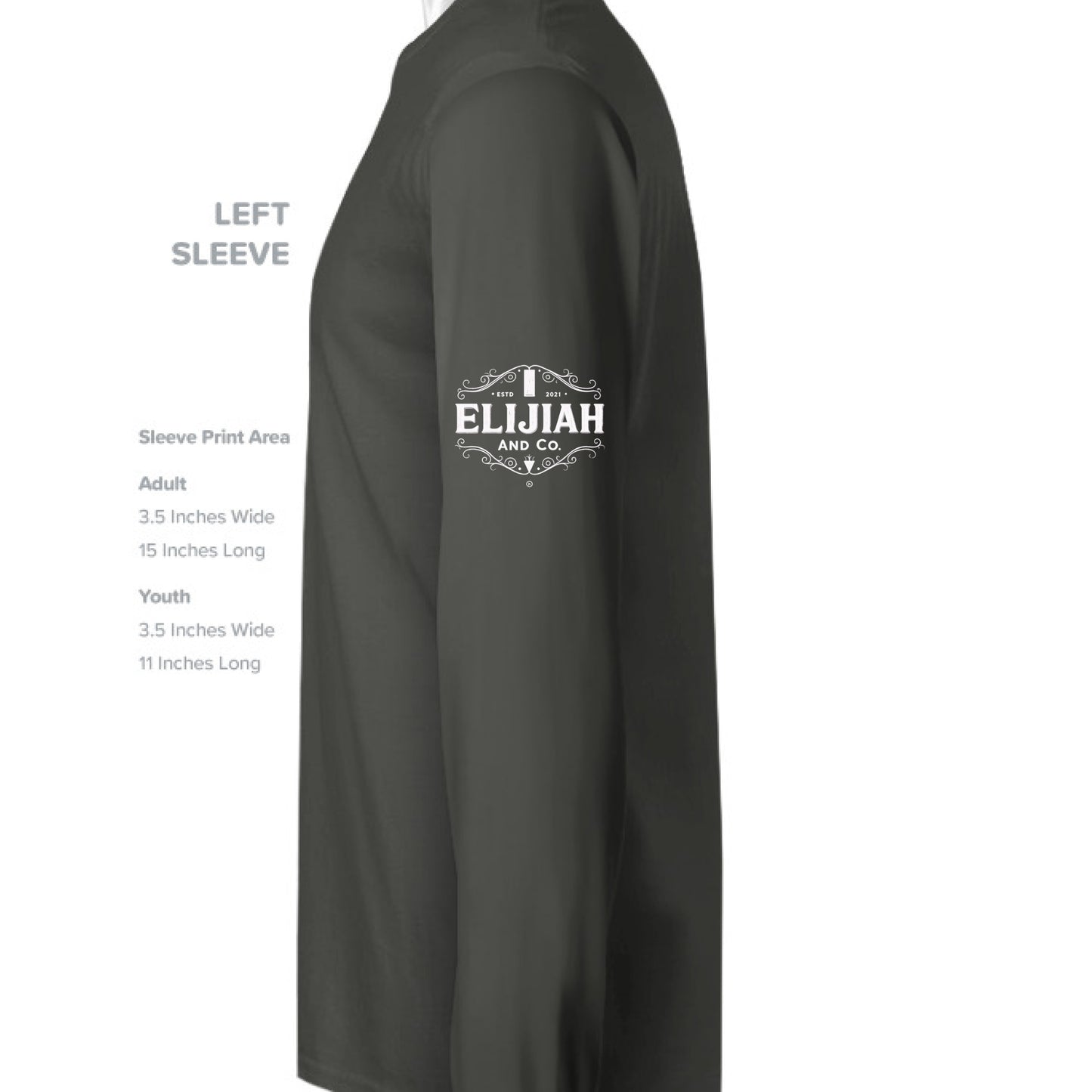 Space Black / Bright White - SLEEVE_LEFT