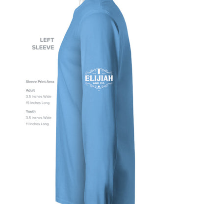 Azure Blue / Bright White - SLEEVE_LEFT