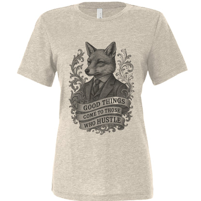 Solid Natural Triblend - FRONT